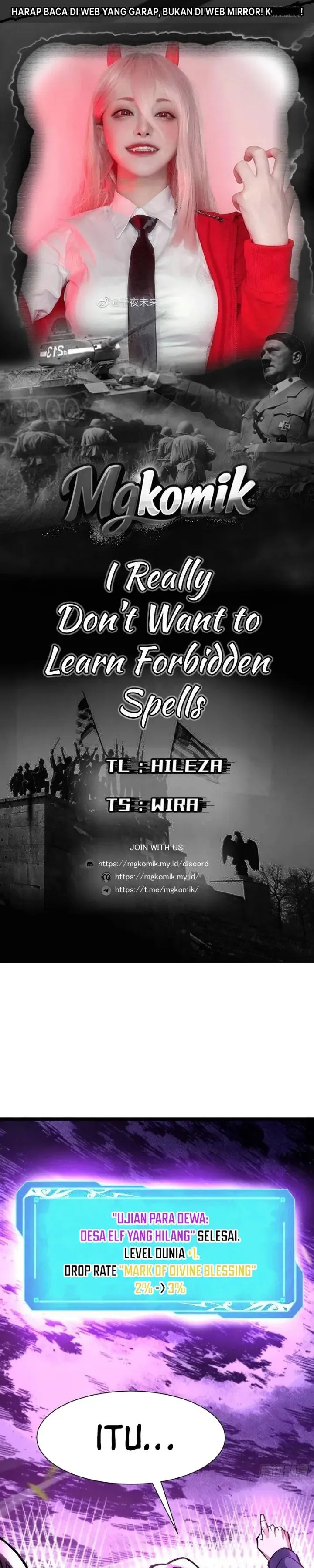 I Really Don’t Want to Learn Forbidden Spells Chapter 178