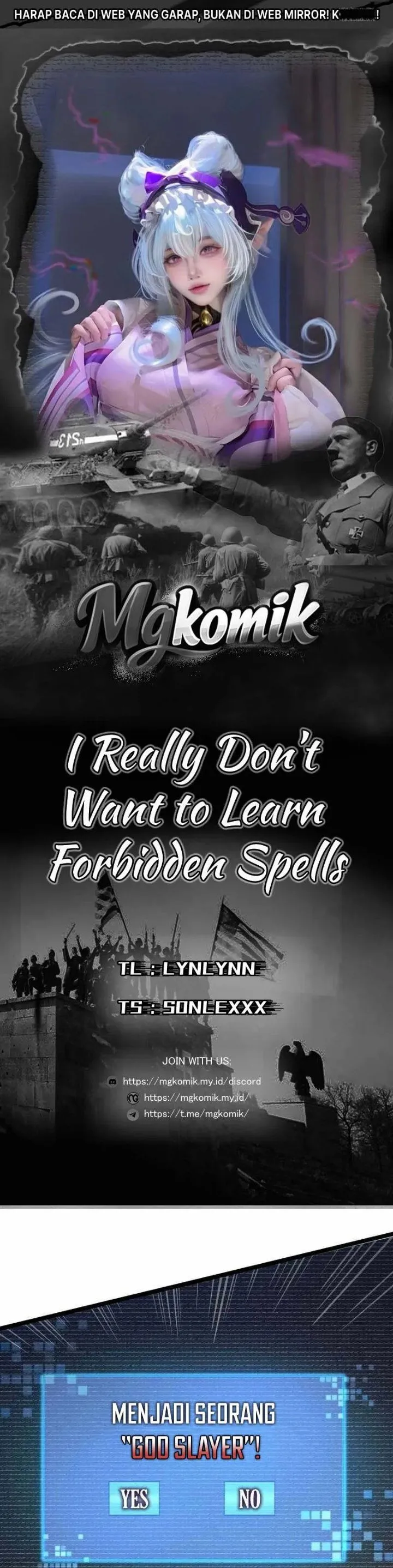 I Really Don’t Want to Learn Forbidden Spells Chapter 186