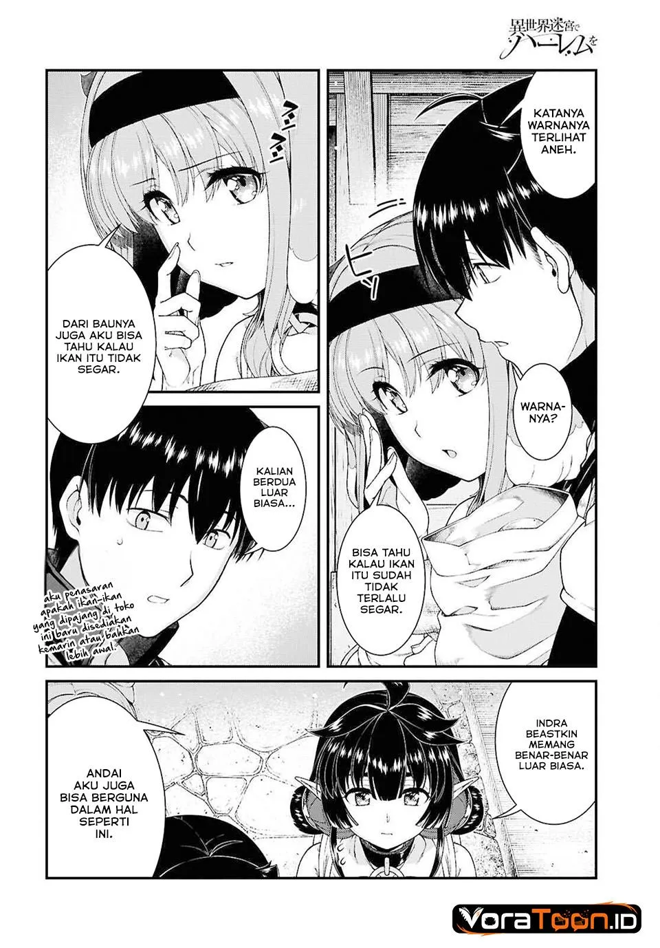 Isekai Meikyuu de Harem o Chap 112 - Next Chap 113