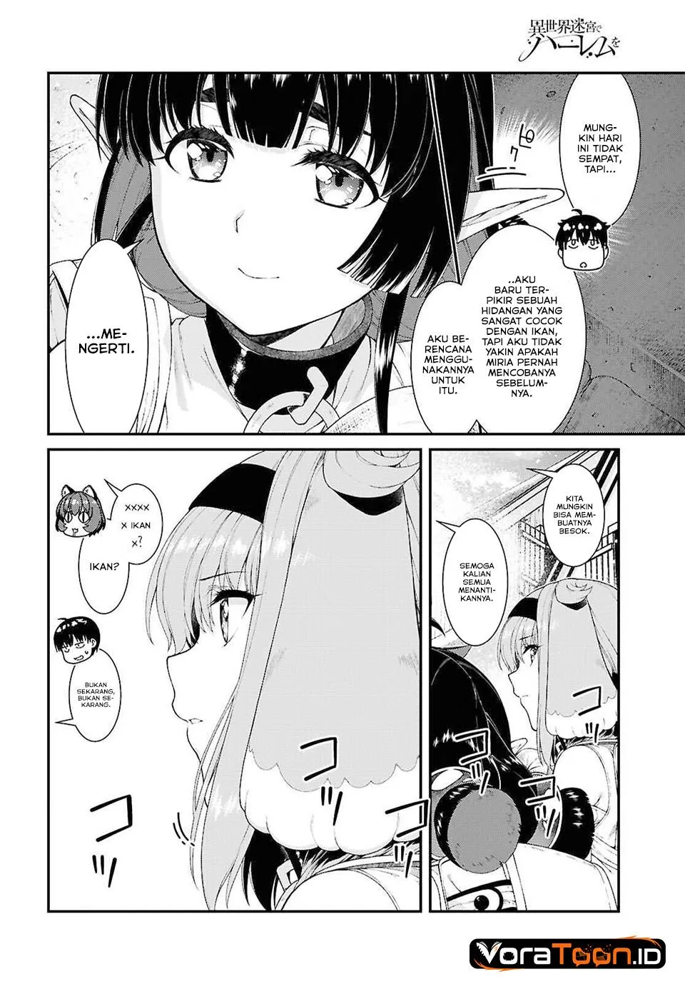 Isekai Meikyuu de Harem o Chap 112 - Next Chap 113