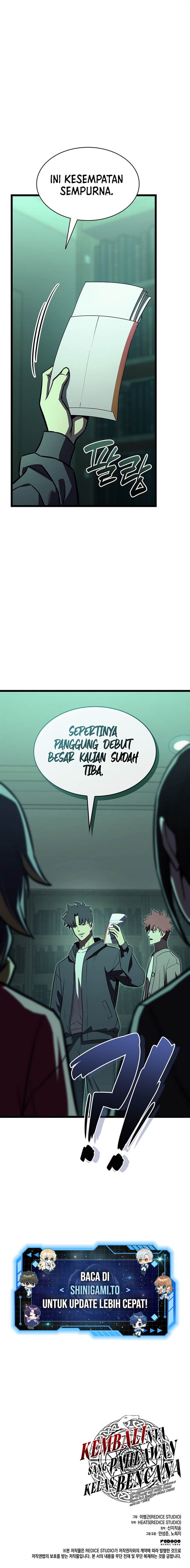 A Disaster-Class Hero Has Returned Chapter 143
