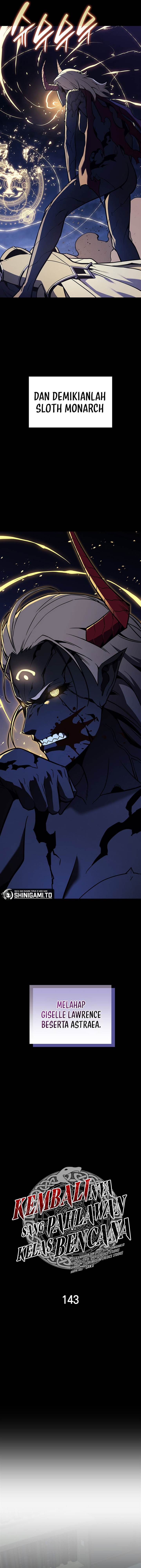 A Disaster-Class Hero Has Returned Chapter 143