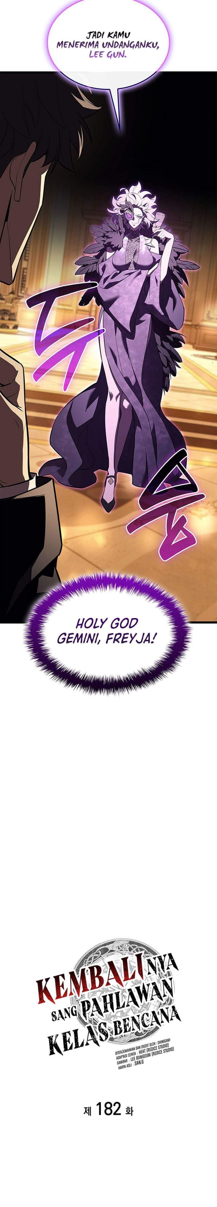 A Disaster-Class Hero Has Returned Chapter 182