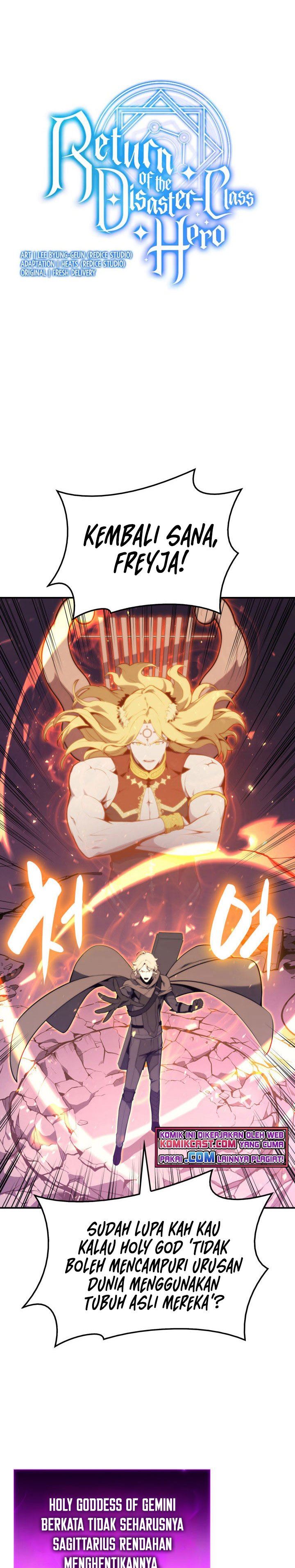 A Disaster-Class Hero Has Returned Chapter 34