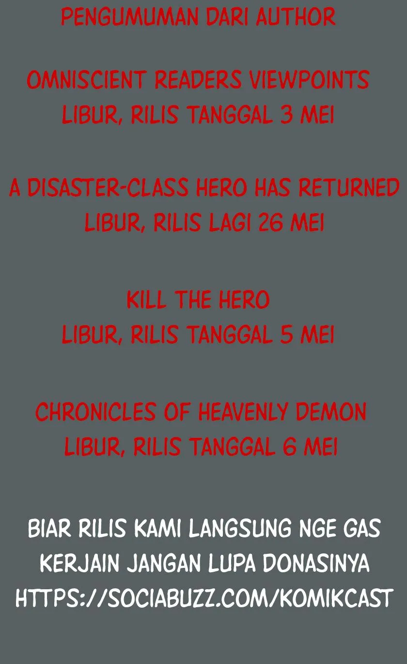 A Disaster-Class Hero Has Returned Chapter 37.5