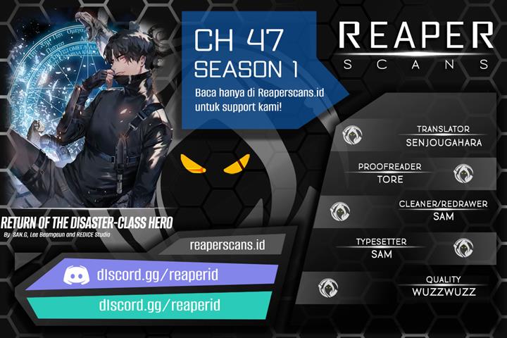 A Disaster-Class Hero Has Returned Chapter 47