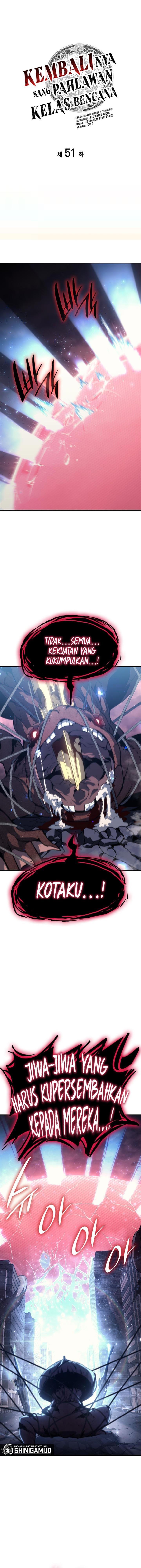 A Disaster-Class Hero Has Returned Chapter 51
