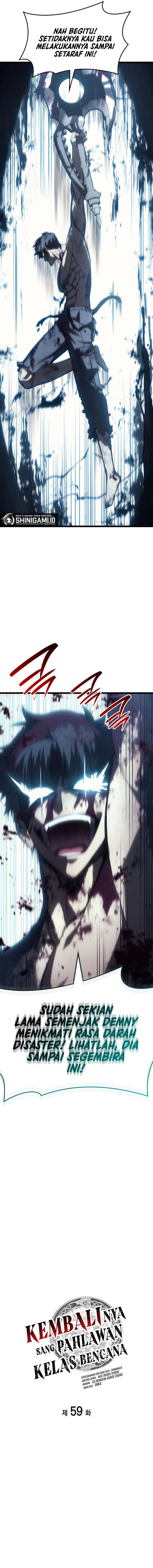 A Disaster-Class Hero Has Returned Chapter 59