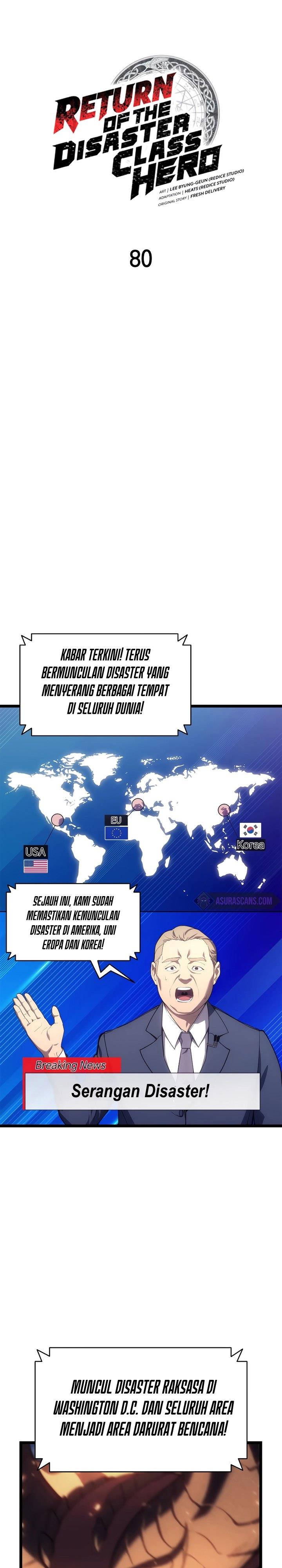A Disaster-Class Hero Has Returned Chapter 80