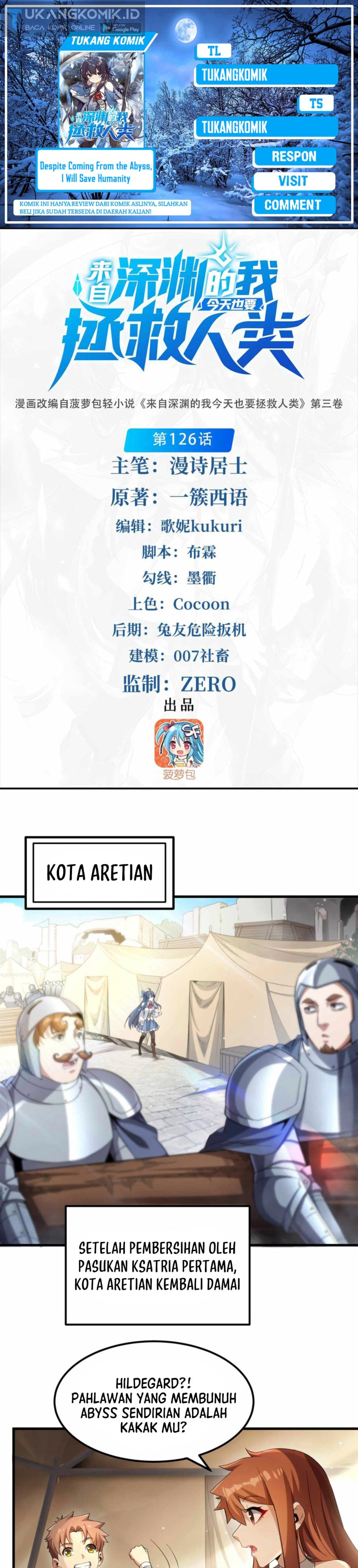 Despite Coming From The Abyss, I Will Save Humanity Chapter 126