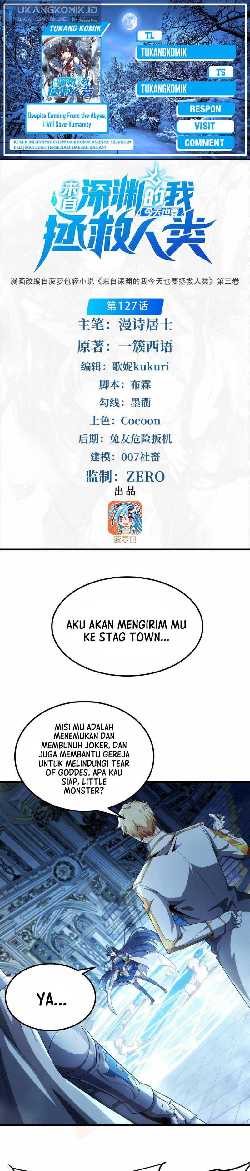 Despite Coming From The Abyss, I Will Save Humanity Chapter 127