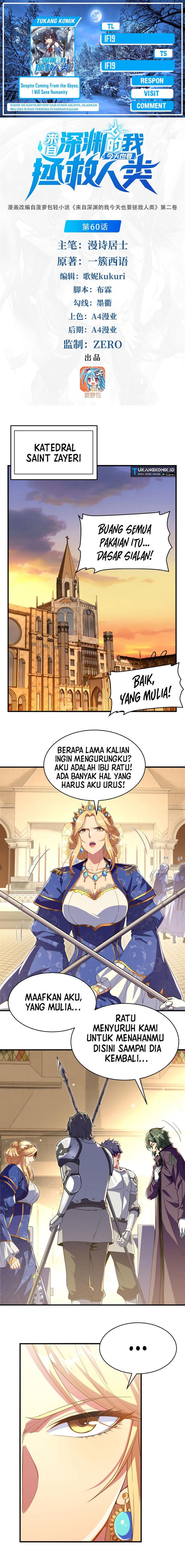 Despite Coming From The Abyss, I Will Save Humanity Chapter 60
