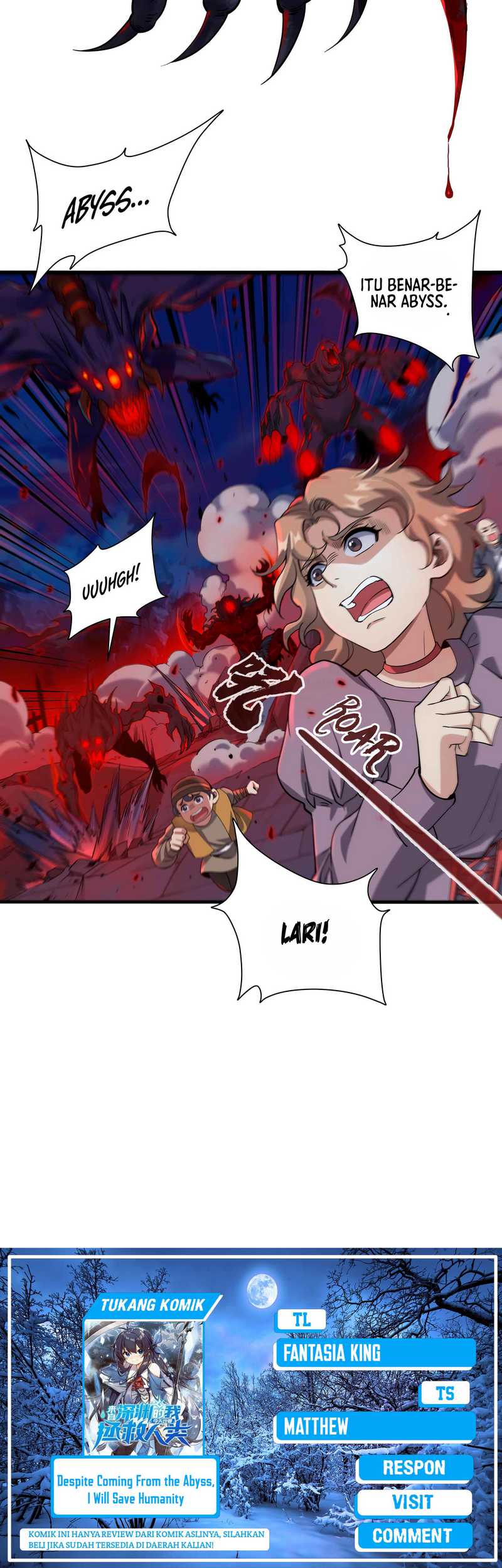 Despite Coming From The Abyss, I Will Save Humanity Chapter 07