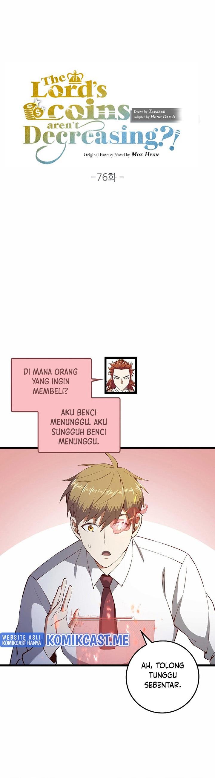 
              The Lord’s Coins Aren’t Decreasing?!             Chapter 76