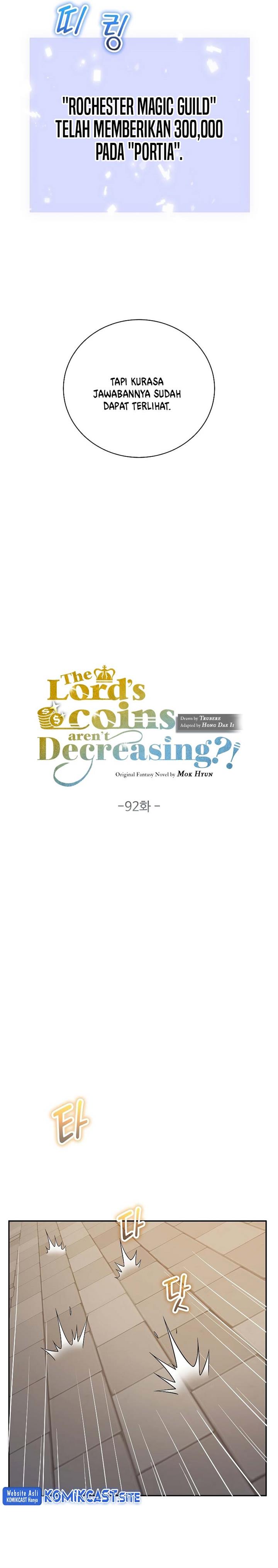 
              The Lord’s Coins Aren’t Decreasing?!             Chapter 92