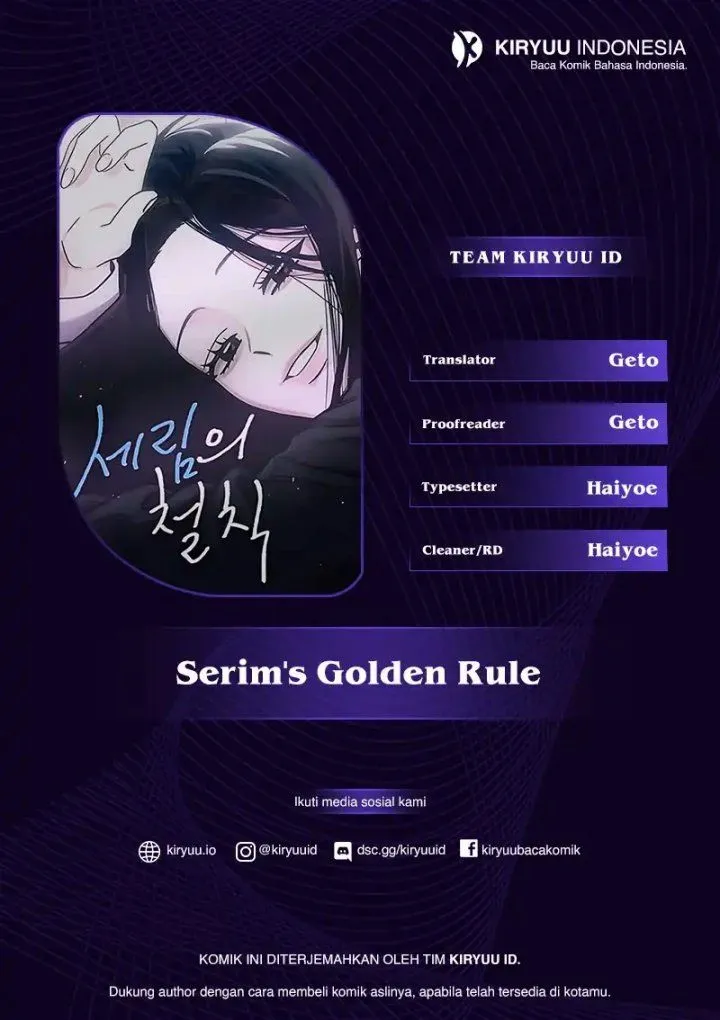 
              Serim’s Golden Rule             Chapter 19