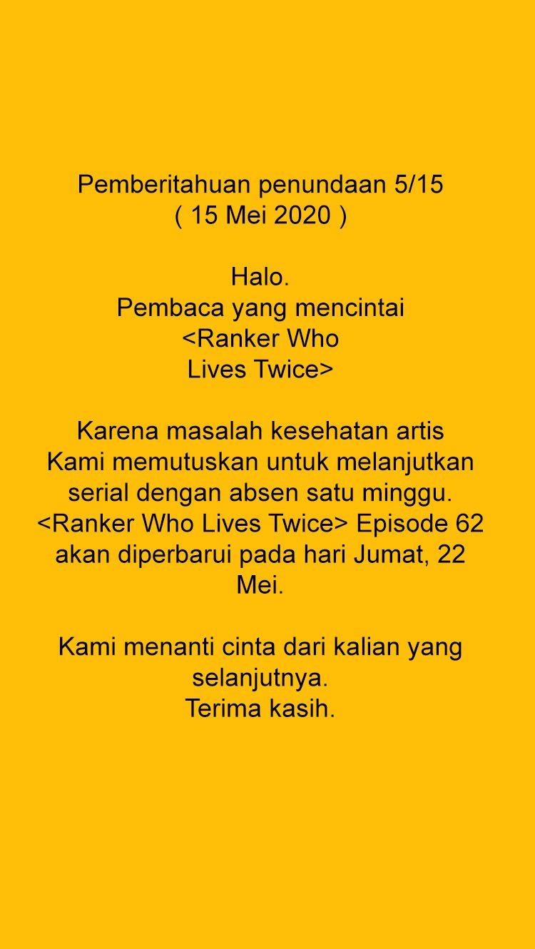 Ranker Who Lives a Second Time Chapter 61.5