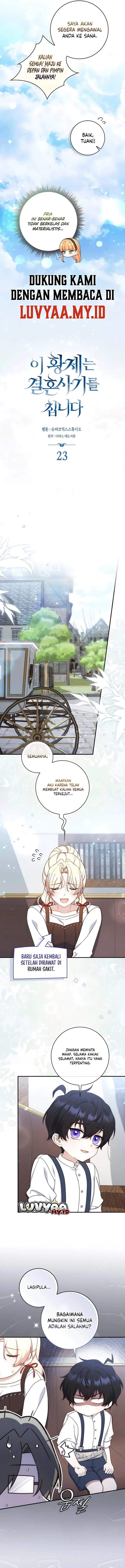 
              This Emperor Is Running a Marriage Scam             Chapter 23