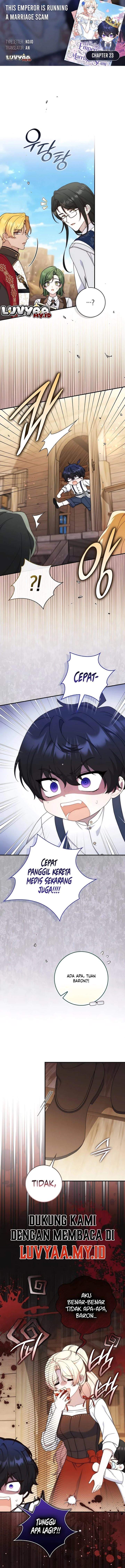 
              This Emperor Is Running a Marriage Scam             Chapter 23