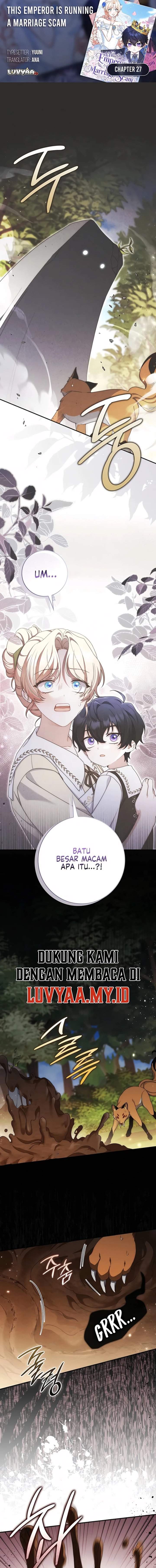 
              This Emperor Is Running a Marriage Scam             Chapter 27