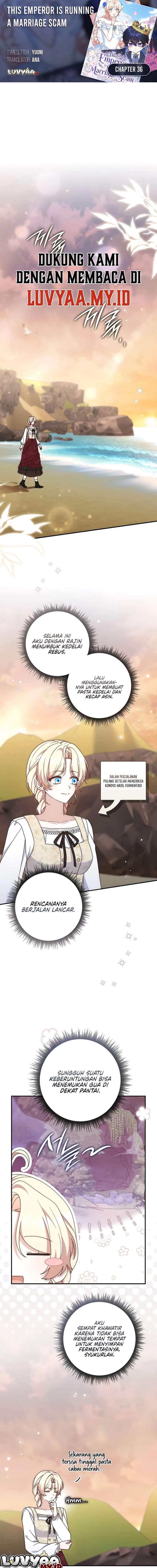 
              This Emperor Is Running a Marriage Scam             Chapter 36