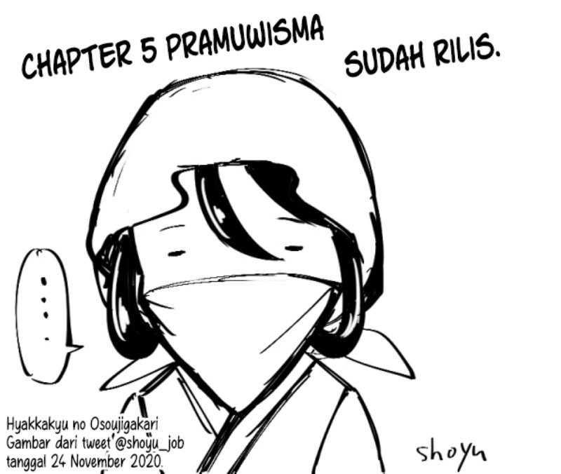 Hyakkakyu no Osoujigakari Chapter 05