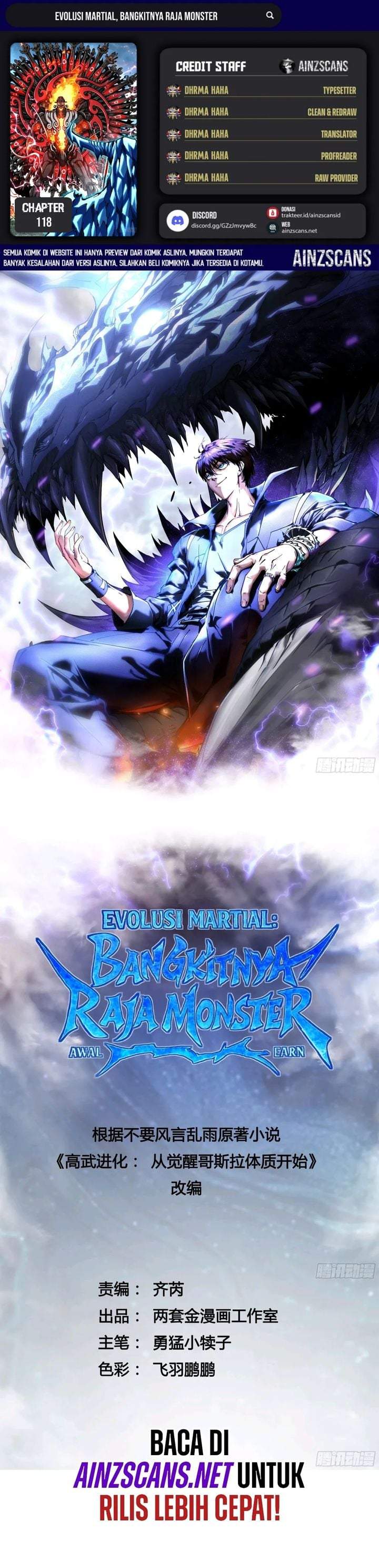 
              Martial Evolution: Start by Awakening the King of Monsters             Chapter 118