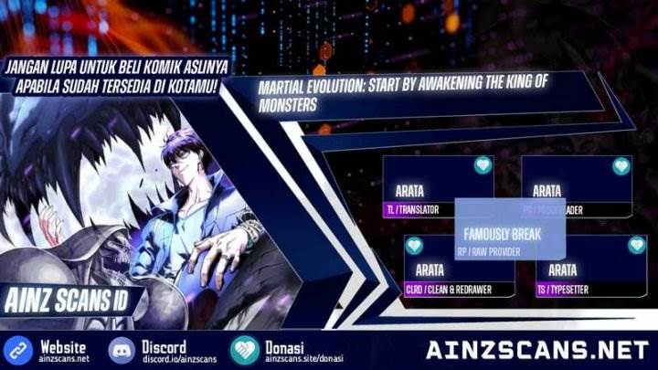 
              Martial Evolution: Start by Awakening the King of Monsters             Chapter 47