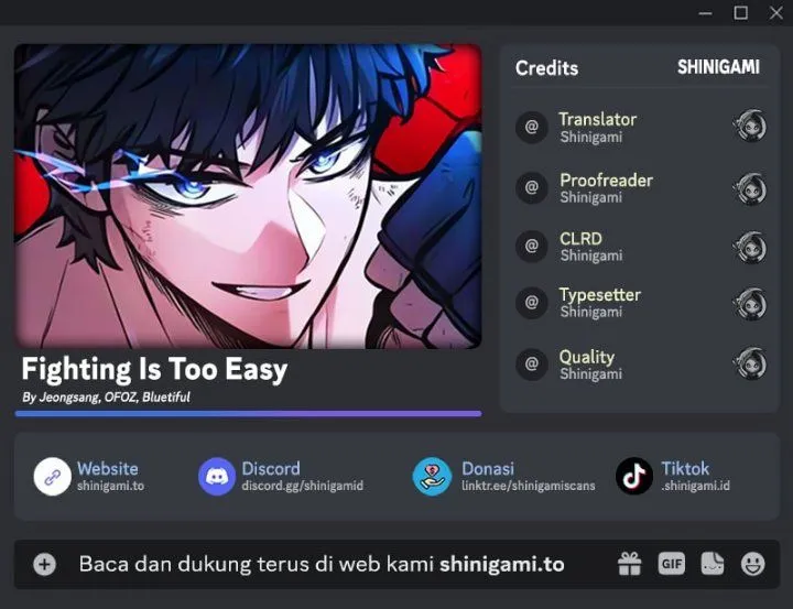 
              Fighting Is Too Easy             Chapter 12