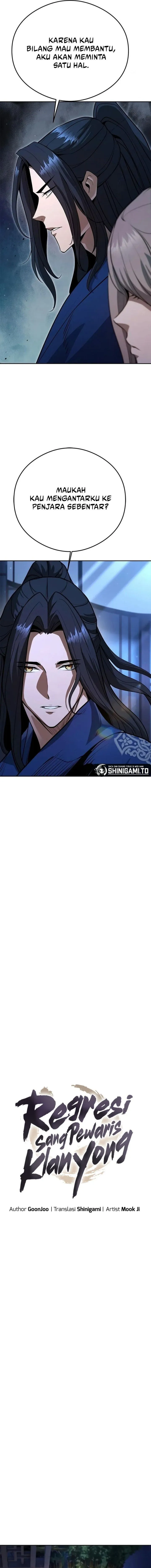 Regression of the Yong Clan Heir Chap 60 - Next Chap 61
