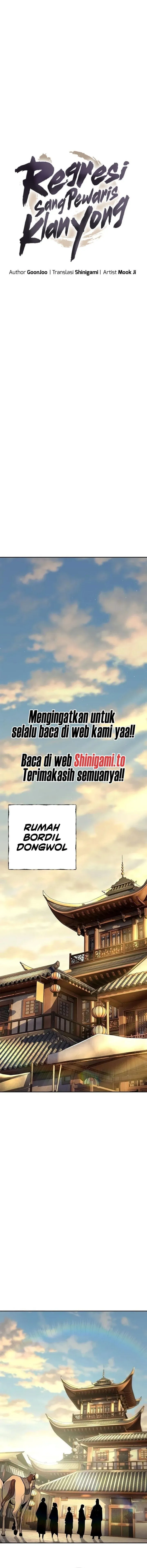 Regression of the Yong Clan Heir Chap 61 - Next Chap 62