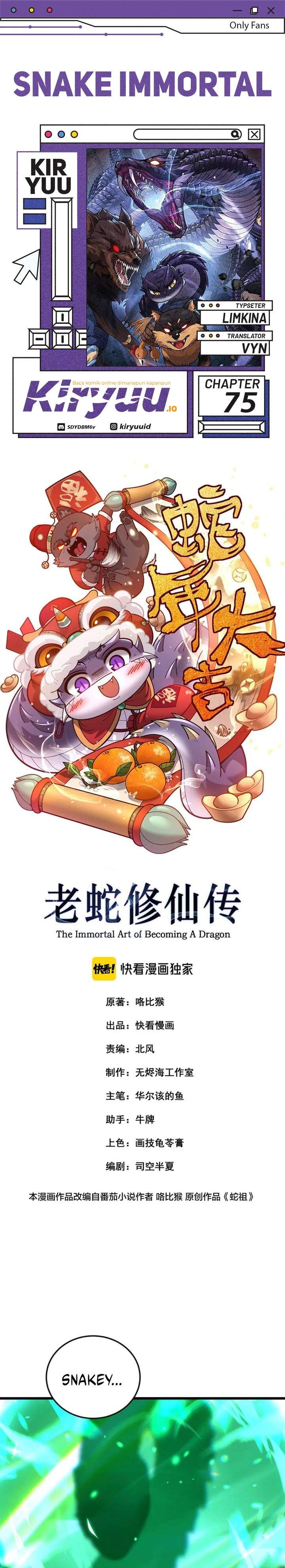 
              Serpent Ancestor             Chapter 75