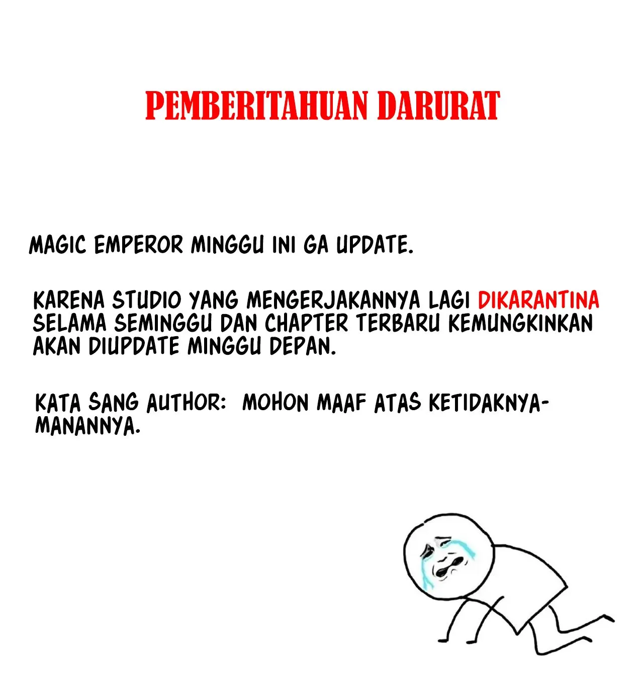 Page 1 - Magic Emperor Chapter 276.5