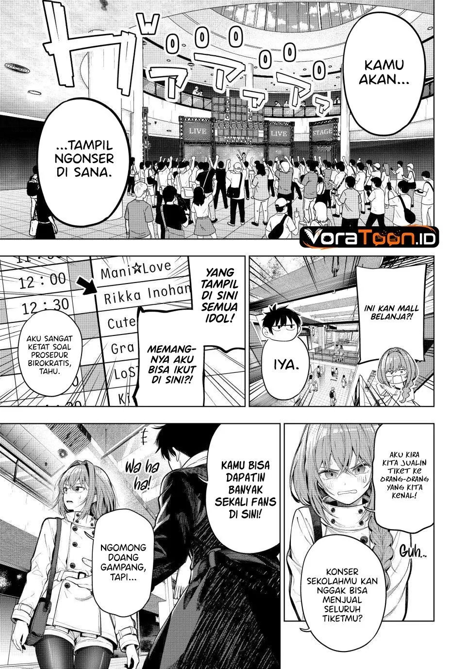 Mayonaka Heart Tune Chap 133 - Next Chap 134