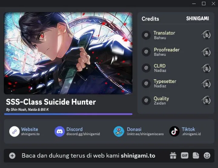 SSS-Class Suicide Hunter Chap 154 - Next Chap 155