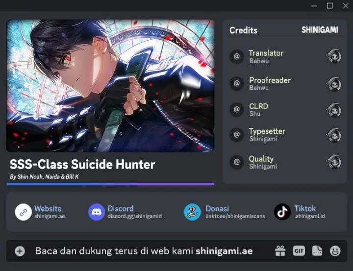SSS-Class Suicide Hunter Chapter 156