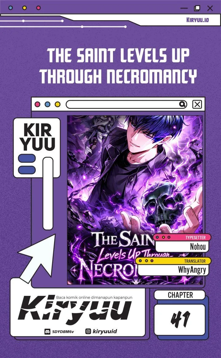 
              The Saint Levels up Through Necromancy             Chapter 41