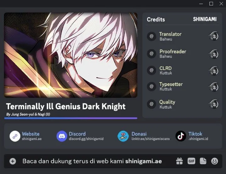 
Terminally-Ill Genius Dark Knight  Chapter 168