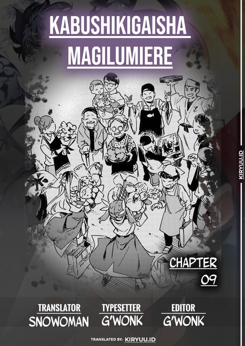 Kabushiki Gaisha Magi Lumiere Chapter 09