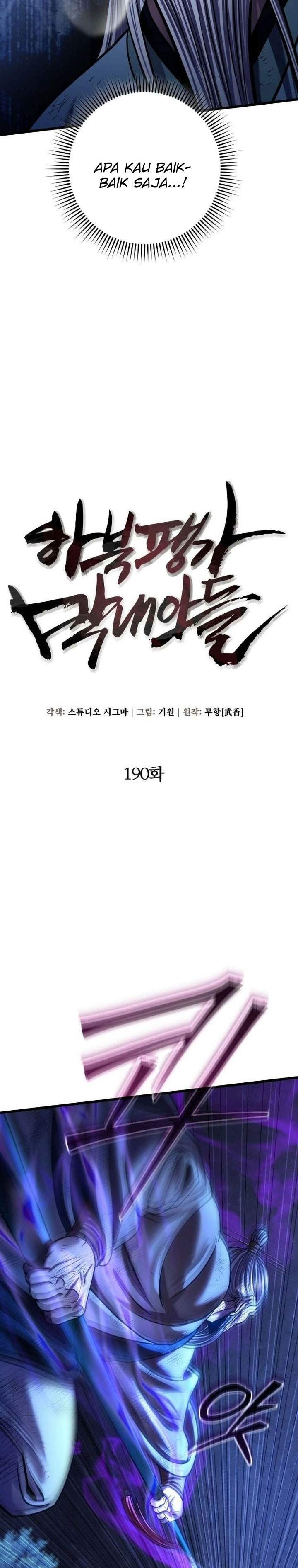 Ha Buk Paeng’s Youngest Son Chapter 190