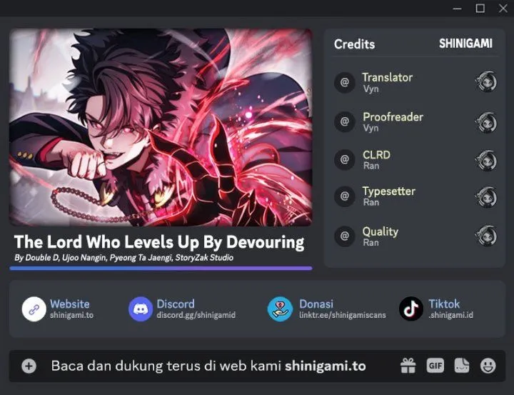
              The Lord Who Levels Up By Devouring             Chapter 27