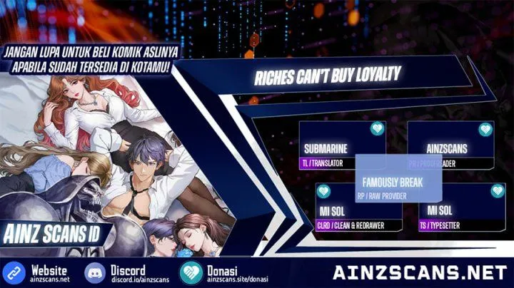 
              Riches Can’t Buy Loyalty             Chapter 121
