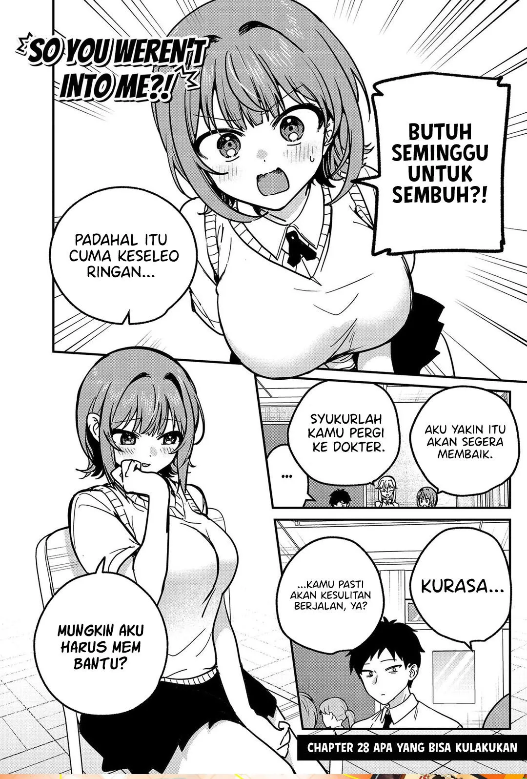 Watashi no Koto Suki ja Nakatta no ka yo!? Chap 28 - Next Chap 29