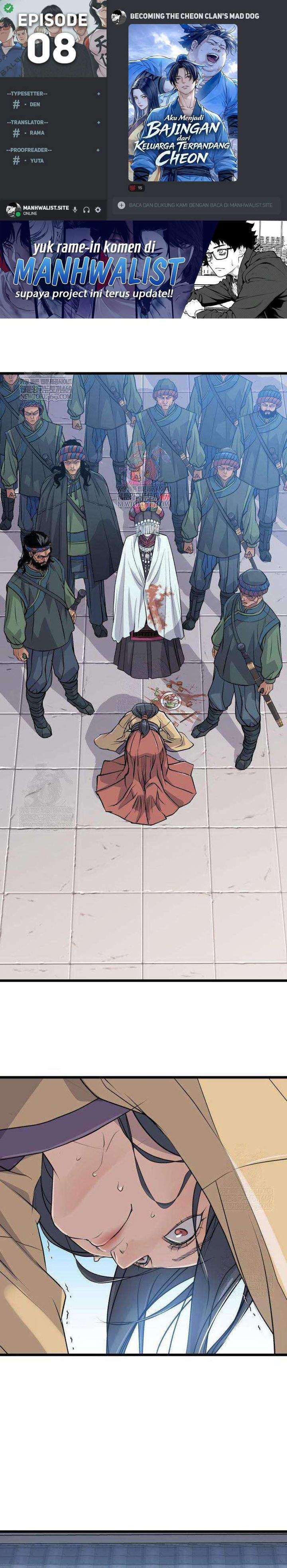 
              Becoming the Cheon Clan’s Mad Dog             Chapter 8