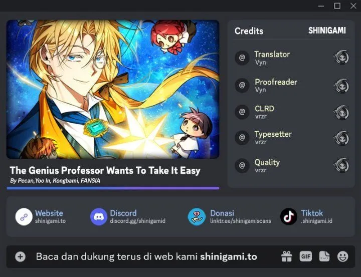 
              The Genius Professor Wants an Easy Life             Chapter 25