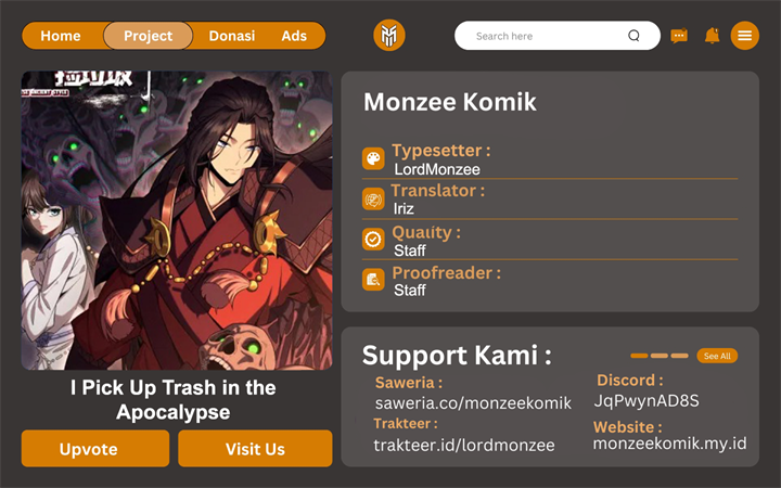 I Pick Up Trash in the Apocalypse Chapter 08