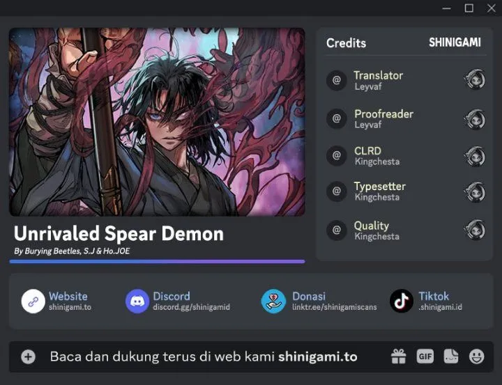 Unrivaled Spear Demon Chapter 56