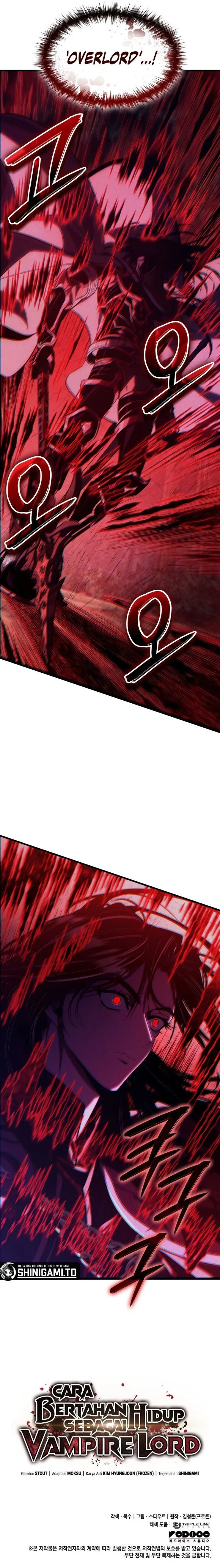 How to Live as the Vampire Lord (Crimson Reset) Chap 63 - Next Chap 64
