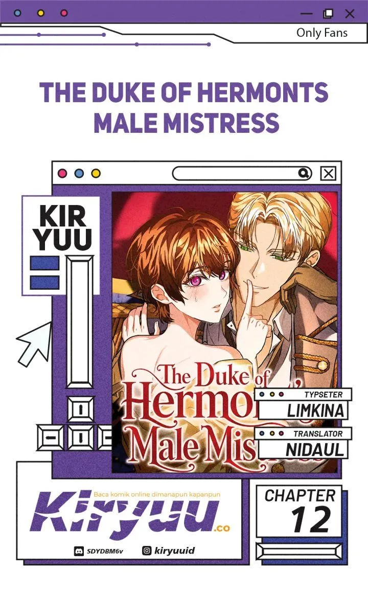The Duke of Hermont’s Male Mistress Chapter 12
