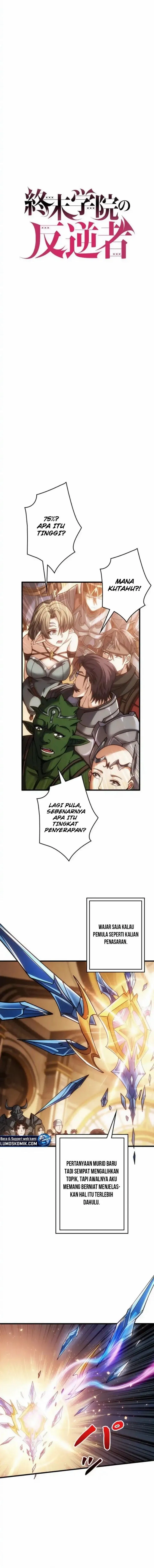 
              Rebel of the Doomsday Academy             Chapter 8